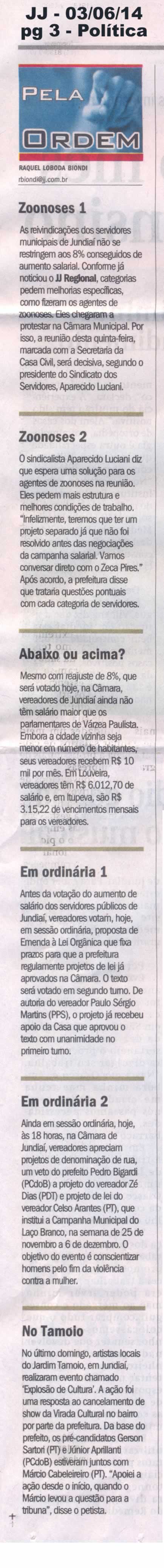 JJ – 03/06/2014 – pg 3 – Política – Pela Ordem.