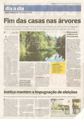 Bom Dia Jundiaí - 06/03/15 - pg 2 - Fim das casas nas árvores -