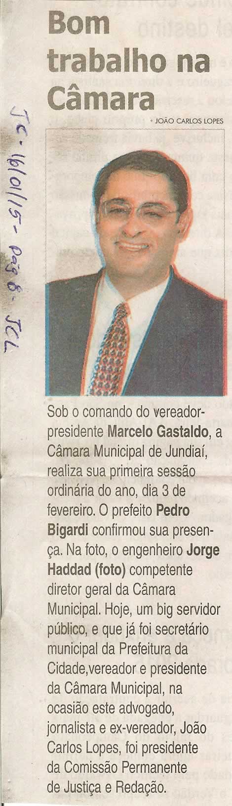 JC - 16/01/15 - pág. 8 - JCL - Bom trabalho na Câmara.