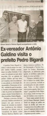 JC - 25/02/15 - pg 2 - Ex-vereador Antonio Galdino visita o prefeito Pedro Bigardi - 