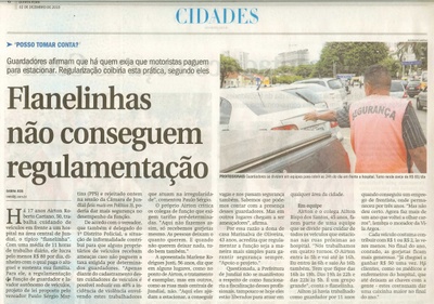 JJ - 02/12/15 - pg 6 - Cidades - Flanelinhas não conseguem regulamentação -