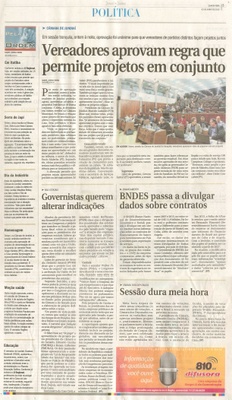 JJ - 03/06/15 - pg 3 - política - Vereadores aprovam regra que permite projetos em conjunto - 