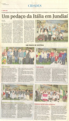 JJ - 05/07/15 - pg 4 - cidades - Um pedaço da Itália em Jundiaí - 