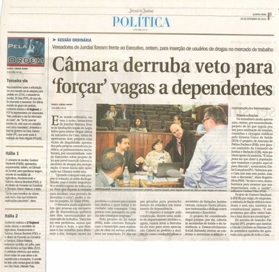  JJ - 09/09/15 - pg 3 - Política - Câmara derruba veto para 'forçar' vagas a dependentes - Pela Ordem.