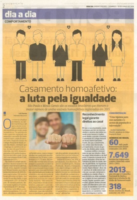 Bom Dia Jundiaí - 19/06/16 - pg 2 - Casamento homoafetivo: a luta pela igualdade -
