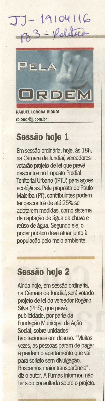 JJ - 19/04/16 - pg 3 - política - Pela ordem - 