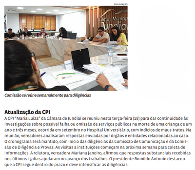 Atualização da CPI