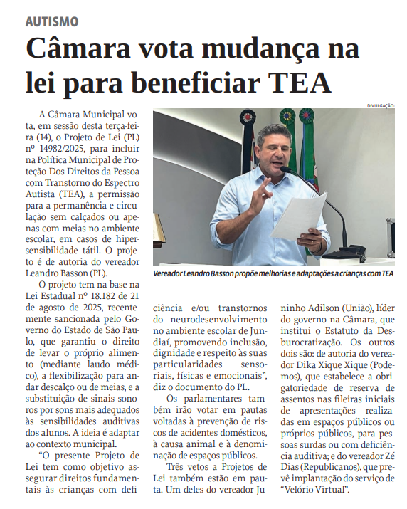 Câmara vota mudança na lei para beneficiar TEA