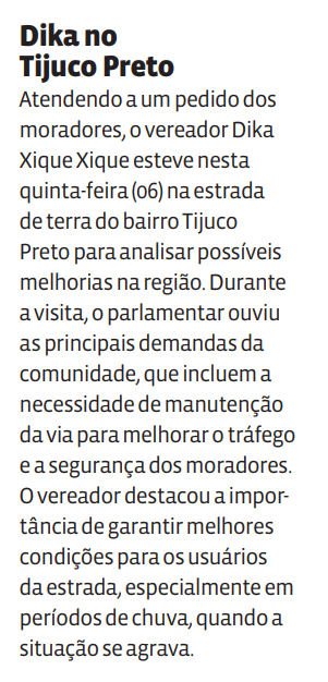 Dika no Tijuco Preto