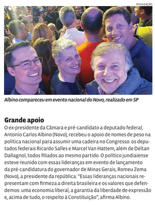 Grande apoio