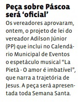 Munícipe pede mais participação popular