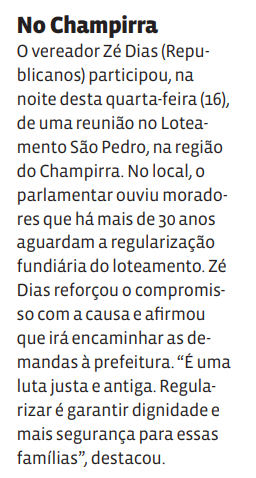 No Champirra