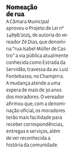 Nomeação de rua