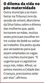 O dilema da vida no pós-maternidade