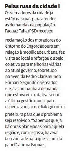 Pelas ruas da cidade I