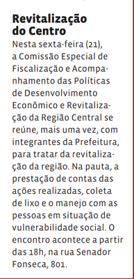 Revitalização do Centro