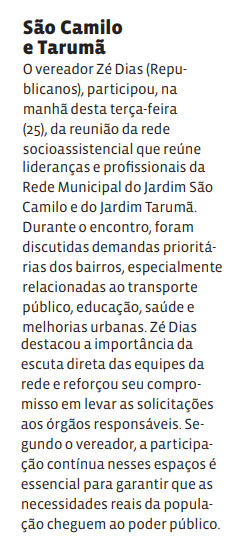 São Camilo e Tarumã
