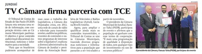 TV Câmara firma parceria com TCE