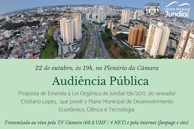Convite - 22ª Audiência Pública