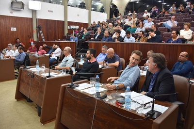 Vereadores acompanham apresentação