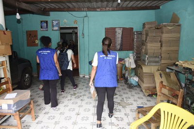 Agentes Comunitários da Saúde atualizam dados cadastrais de usuários do SUS