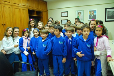 Alunos da Escola Íntegra visitam a Câmara