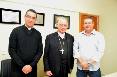 Bispo Dom Vicente visita a Câmara