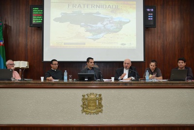 Bispo fala sobre a Campanha da Fraternidade em sessão da Câmara