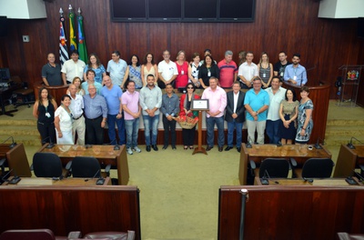 Câmara concede homenagem ao vereador Doca