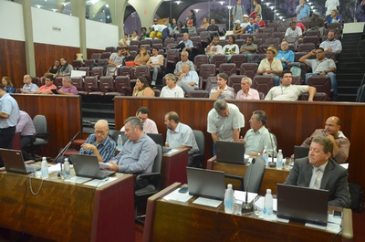 Câmara tem audiência pública quarta-feira