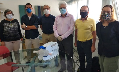 Cientista da Incubadora de Jundiaí cria respirador de baixo custo