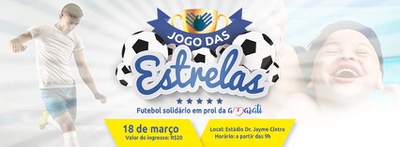 Evento solidário “Jogo das Estrelas” é promovido pela AMARATI