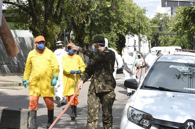 Exército entra no combate à COVID-19 em Jundiaí
