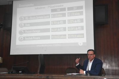 Finanças apresenta metas fiscais do 2º quadrimestre