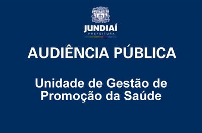 Nesta sexta-feira tem audiência de prestação de contas da Saúde