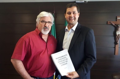  Prefeito recebe relatório de Mapeamento de UBSs