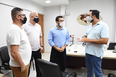 Presidente da Câmara de Itupeva visita Jundiaí