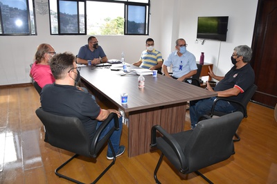 Presidente Faouaz visita Jayme Cintra para intermediar melhorias ao Paulista