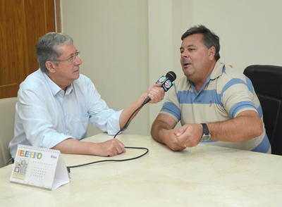 Sartori é entrevistado da TV Japi