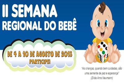 Vem aí a 2ª Semana Regional do Bebê