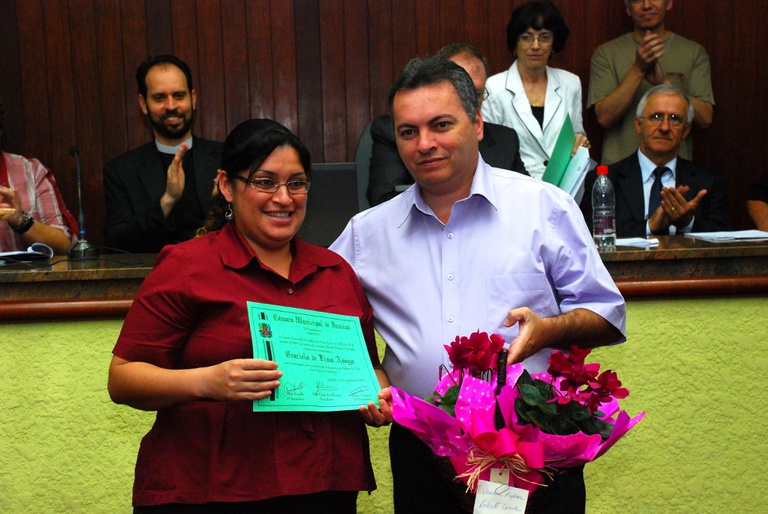 Homenagem à gestante GRAZIELA DE LIMA ASAGA