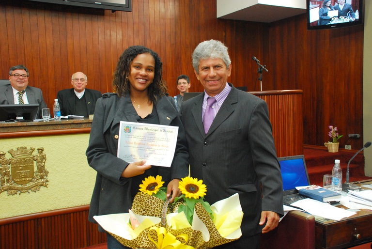 Homenagem à gestante ALINE CRISTINA ANTONIO DE SOUZA