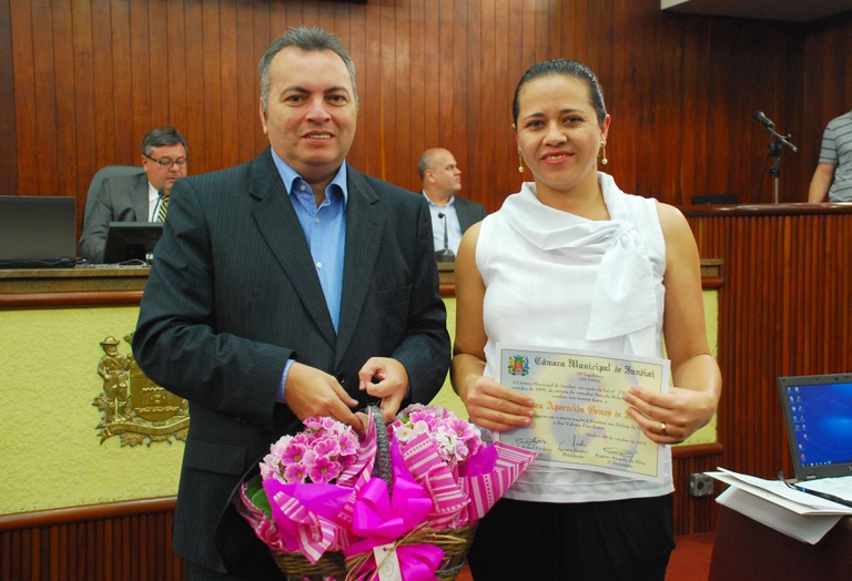 Homenagem à gestante EUMIRA APARECIDA GOMES DE JESUS