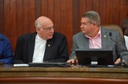 Dom Vicente Costa e o Presidente Marcelo Gastaldo