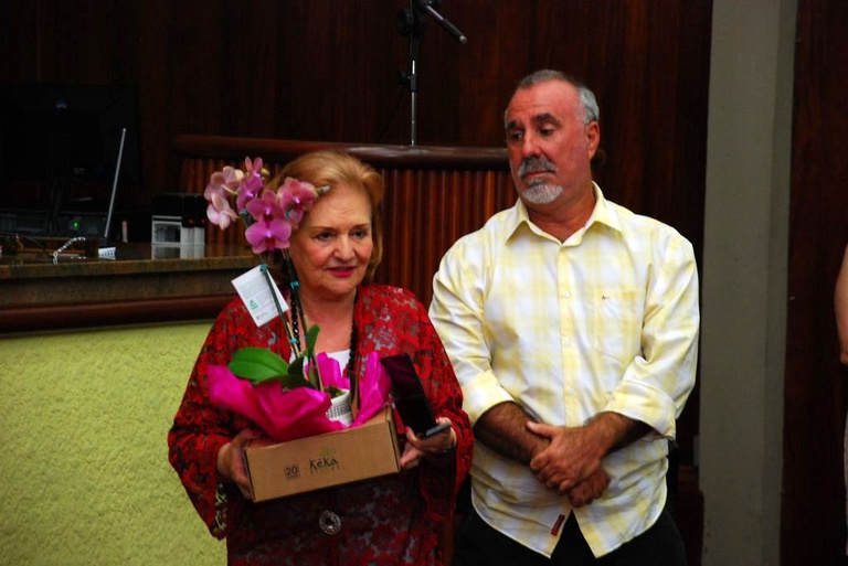 Homenagem à Profª MARIA DE LOURDES TORRES POTENZA