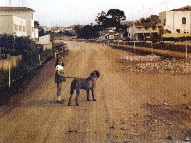 Av. 9 de Julho em 1972   próximo ao atual Edifício Nino Plazza