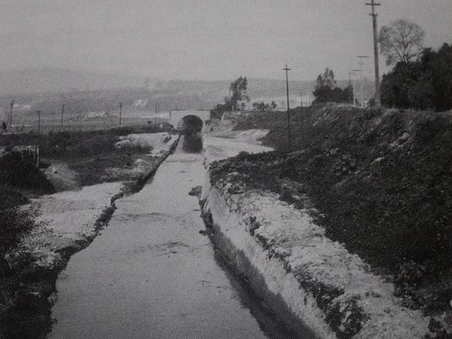 Rio Guapeva e a Ponte Torta ao fundo 1