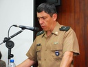 Ten. Tulio cerimonializa a solenidade