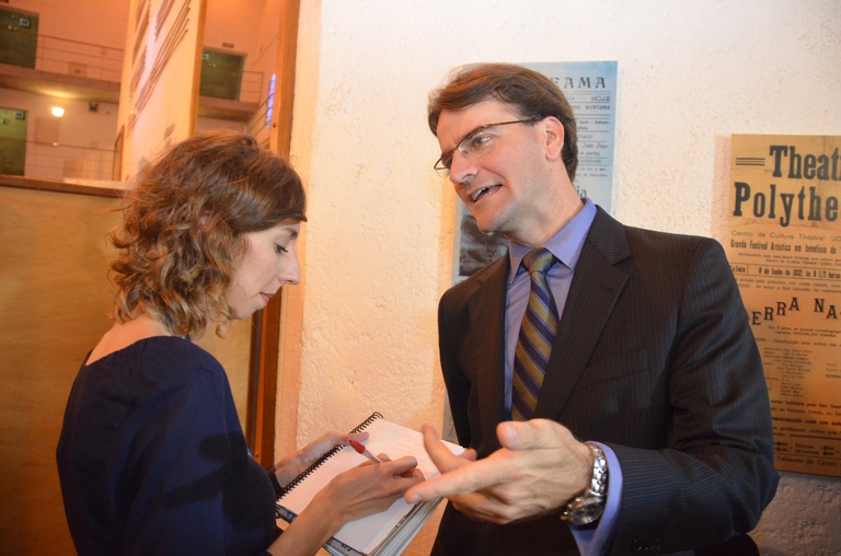 12. Homenageado Dr. Gustavo Ungaro concede entrevista ao Jornal de Jundiaí