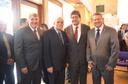 6. Presidente Gastaldo com João Figueiredo, Dr. Antonio Pacheco e Getúlio Nogueira de Sá